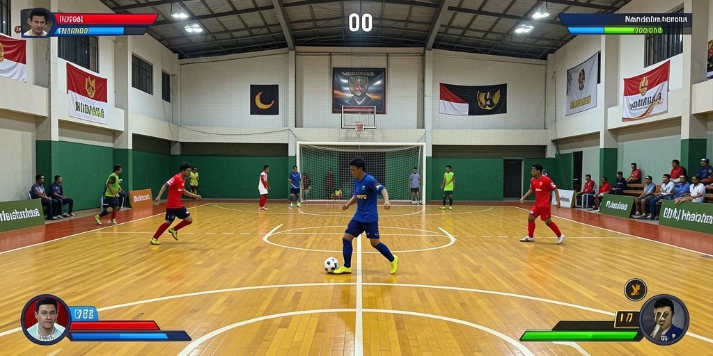 Momen menegangkan saat bertarung dengan musuh.