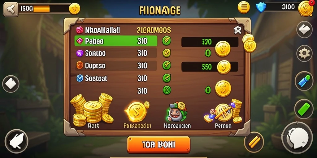 Sistem reward yang menggiurkan untuk pemain setia.