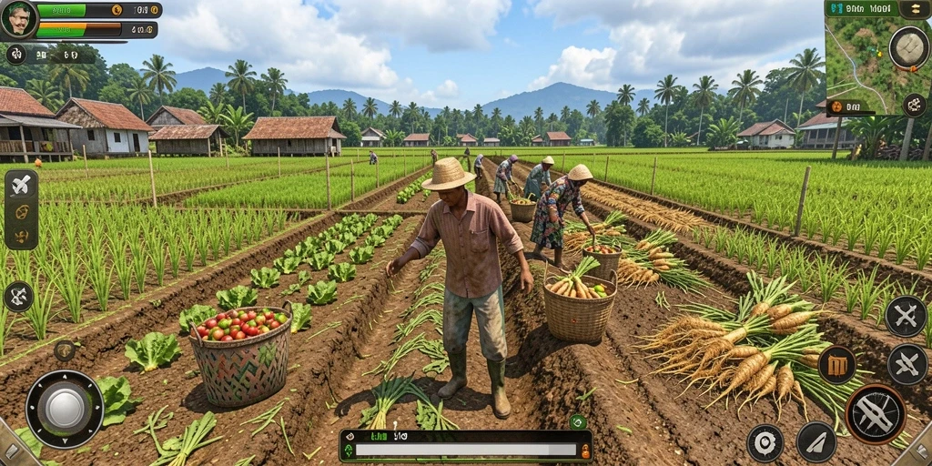 Tangkapan layar menampilkan antarmuka permainan yang user-friendly.