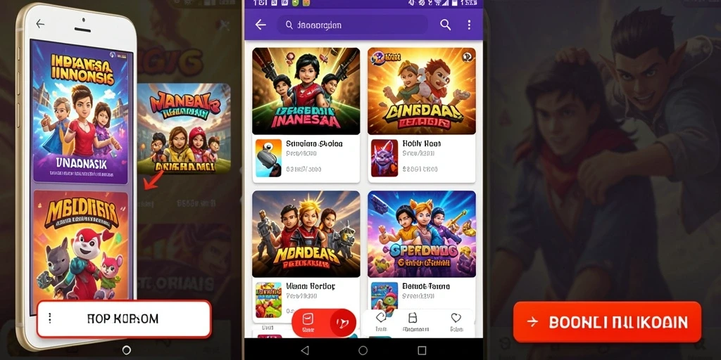 Sistem reward yang memberikan token dan item menarik.
