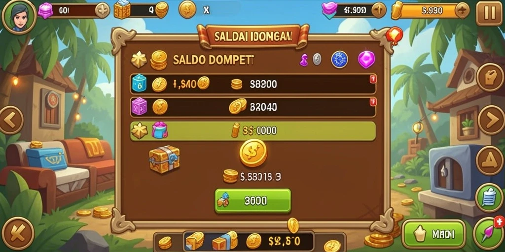 Screenshot memperlihatkan leaderboard yang menunjukkan peringkat pemain.