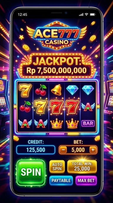 ace777 — menu pengaturan